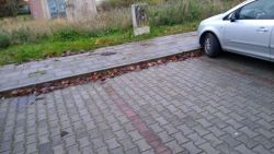 ul. Jana Pawła II - sprzątanie parkingów